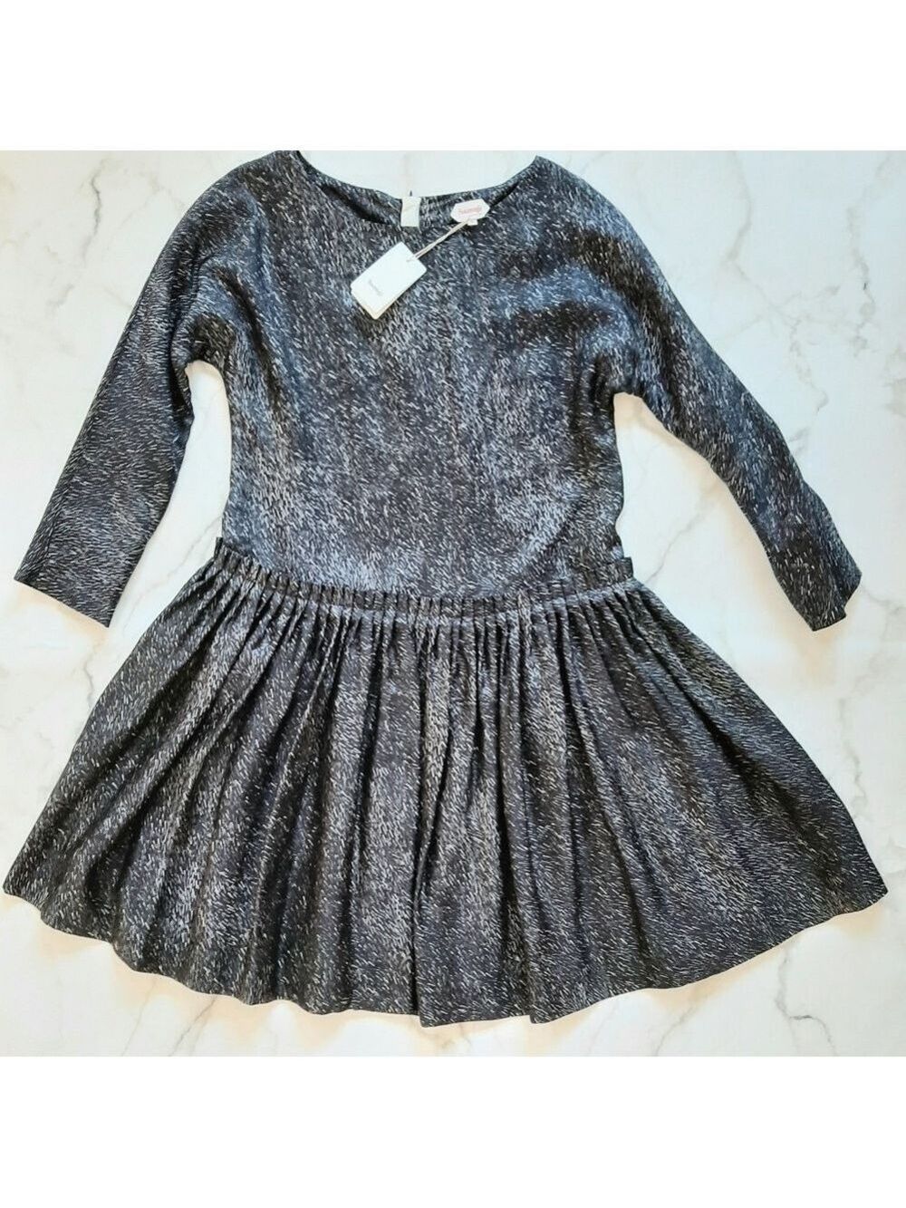 Samujii Cinnia Silk Drop Waist Finnish Designer Dress